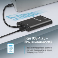 Зчитувач флеш-карт ColorWay USB-C to USB 3.0/SD/MicroSD (CW-CR-02)