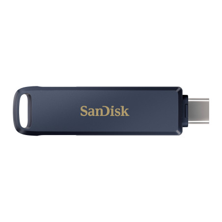USB флеш накопичувач SanDisk 128GB Phone Drive for iPhone Metallic Sky Lightning/Type-C U (SDIXD0N-128G-GN6NE)
