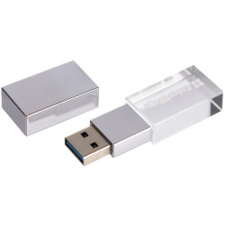 USB флеш накопичувач ColorWay 32GB 3.0 Transparent (CW-USBCL32)