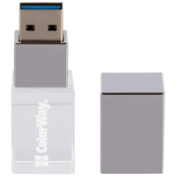 USB флеш накопичувач ColorWay 32GB 3.0 Transparent (CW-USBCL32)
