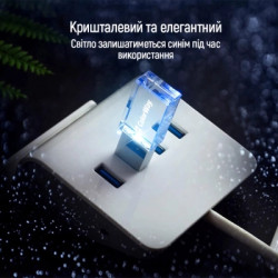 USB флеш накопичувач ColorWay 32GB 3.0 Transparent (CW-USBCL32)