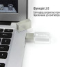 USB флеш накопичувач ColorWay 32GB 3.0 Transparent (CW-USBCL32)