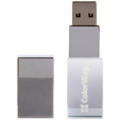 USB флеш накопичувач ColorWay 64GB ColorWay Crystal USB 3.0 (CW-USBCL64)