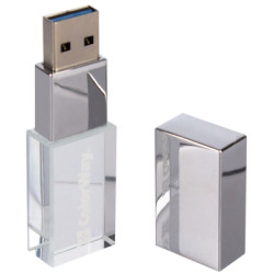 USB флеш накопичувач ColorWay 64GB ColorWay Crystal USB 3.0 (CW-USBCL64)