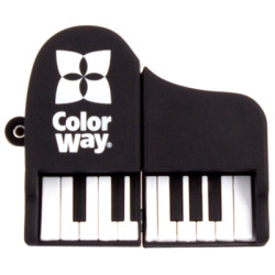USB флеш накопичувач ColorWay Piano 32 GB 3.0 Black (CW-USBPO32)