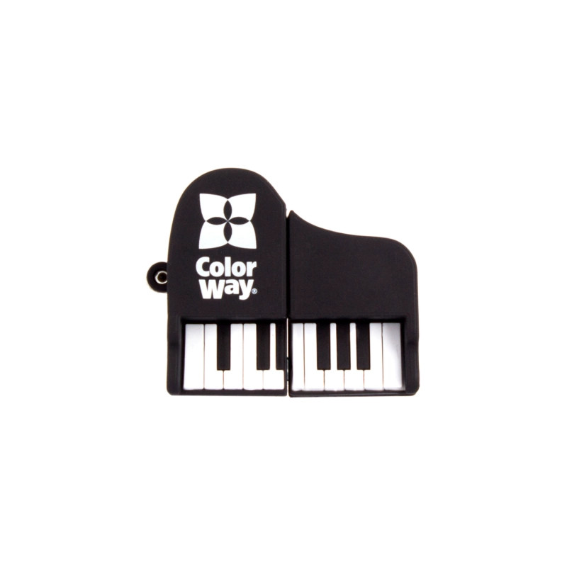 USB флеш накопичувач ColorWay Piano 32 GB 3.0 Black (CW-USBPO32)