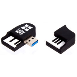 USB флеш накопичувач ColorWay Piano 32 GB 3.0 Black (CW-USBPO32)