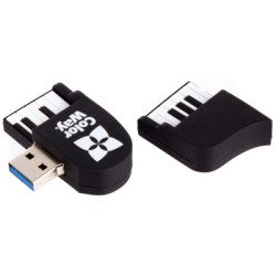 USB флеш накопичувач ColorWay Piano 64 GB 3.0 Black (CW-USBPO64)
