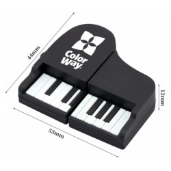 USB флеш накопичувач ColorWay Piano 64 GB 3.0 Black (CW-USBPO64)