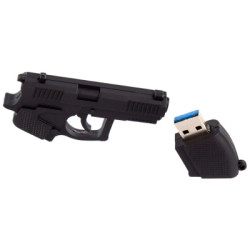 USB флеш накопичувач ColorWay Pistol 32 GB 3.0 Black (CW-USBPL32)