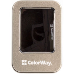 USB флеш накопичувач ColorWay Pistol 64 GB 3.0 Black (CW-USBPL64)