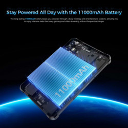 Планшет OUKITEL RT3 plus 8" 4/128GB NFC LTE Black (6941749808516)