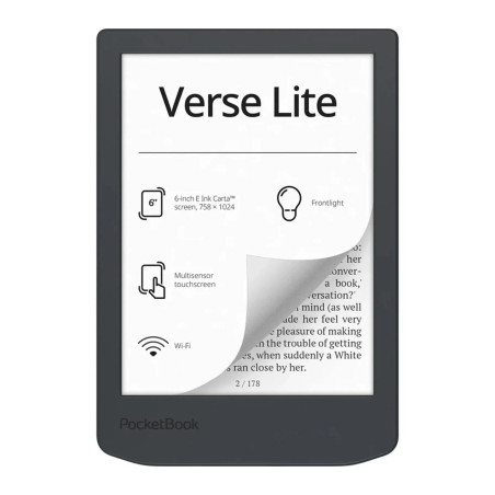 Електронна книга Pocketbook 619 Verse Lite, Midnight Grey (PB619-T-CIS)