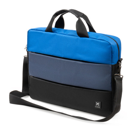 Сумка для ноутбука Vinga 15.6" NB1120 black/blue (NB1120BB)