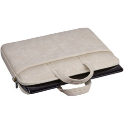 Сумка для ноутбука Defender 15.6" Solid PU beige (26126)