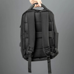 Рюкзак для ноутбука XO 17" CB02 black (CB02-17.black)