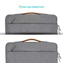 Чохол до ноутбука Grand-X 15'' SLX Grey (SLX-15G)