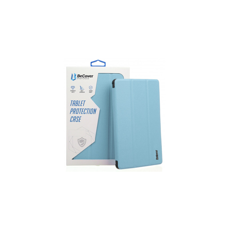 Чохол до планшета BeCover Tri Fold Hard Apple iPad mini 6 2021 Light Blue (706856)