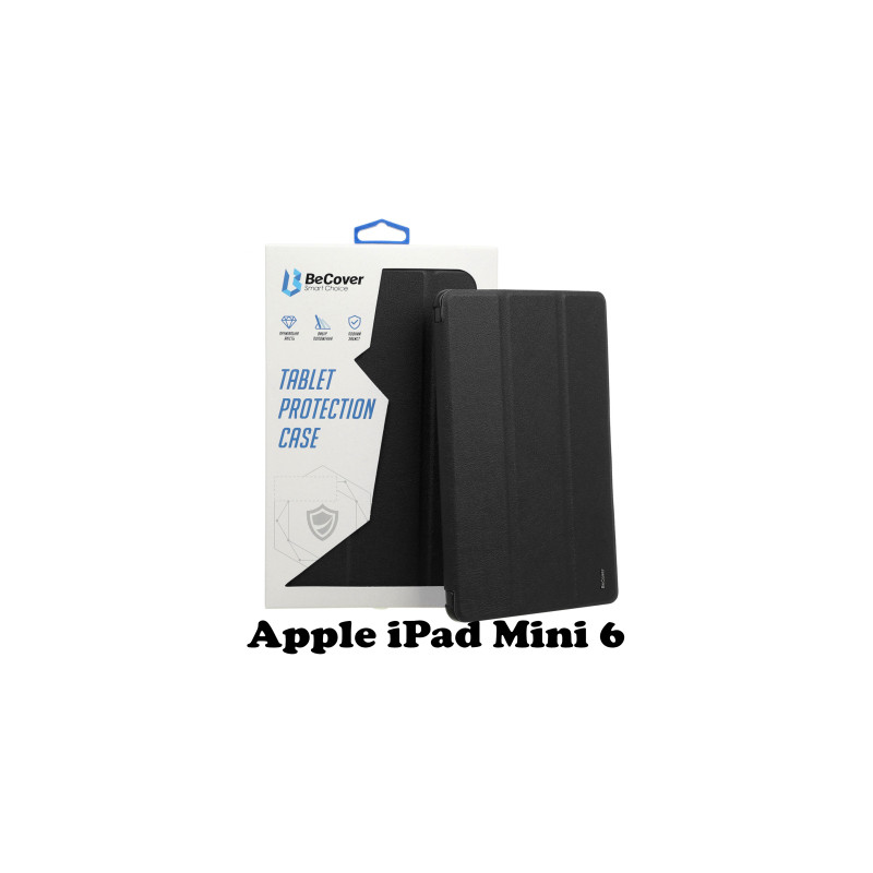 Чохол до планшета BeCover Apple iPad Mini 6 Black (707519)