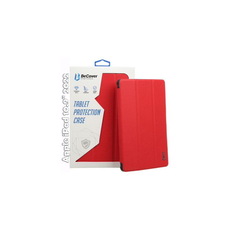 Чохол до планшета BeCover Smart Case Apple iPad 10.9" 2022/24/11" 2025 Red (709194)