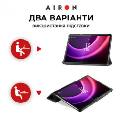 Чохол до планшета AirOn Premium Lenovo Tab P11 2nd Gen 11.5" + protective film black (4822352781093)