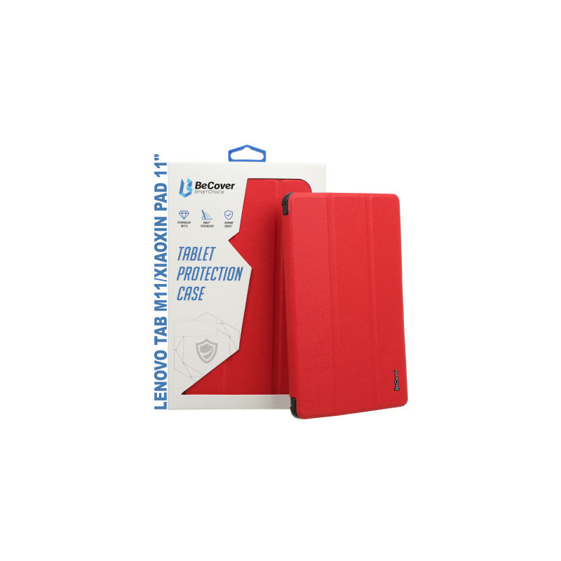 Чохол до планшета BeCover Smart Case Lenovo Tab M11 (2024) TB-TB330FU/Xiaoxin Pad 11 (2024) 11" Red (710459)