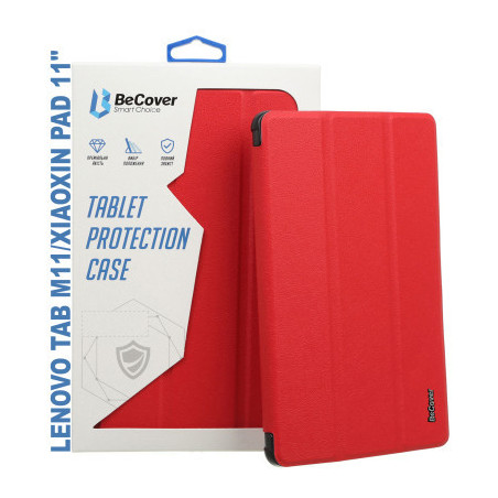Чохол до планшета BeCover Smart Case Lenovo Tab M11 (2024) TB-TB330FU/Xiaoxin Pad 11 (2024) 11" Red (710459)