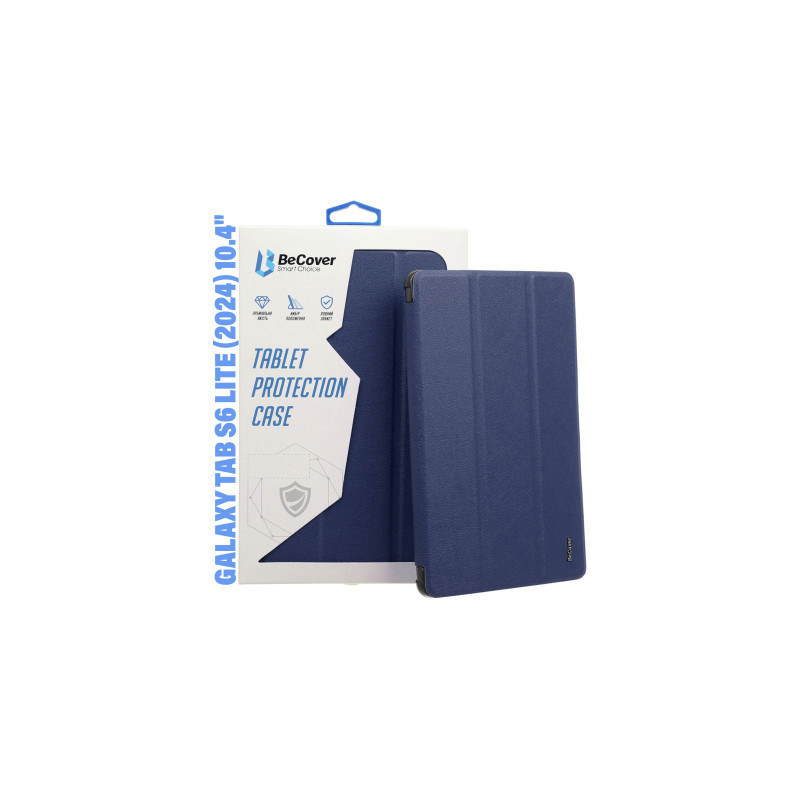 Чохол до планшета BeCover Smart Case Samsung Tab S6 Lite (2024) 10.4" P620/P625/P627 Deep Blue (710813)