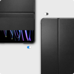 Чохол до планшета BeCover Tri Fold Hard Apple iPad Air 13" M2/M3 (2024/2025) Black (711471)