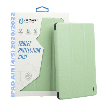 Чохол до планшета BeCover Tri Fold Hard TPU Apple iPad Air (4/5) 2020/2022 10.9" Green (711107)