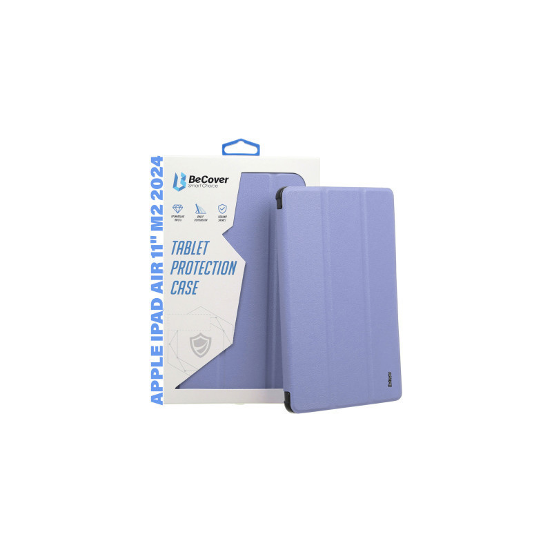 Чохол до планшета BeCover Tri Fold Hard TPU Apple iPad Air 11" M2/M3 (2024/2025) Purple (711404)