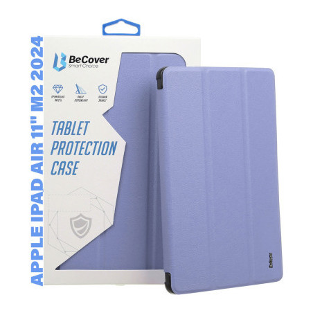 Чохол до планшета BeCover Tri Fold Hard TPU Apple iPad Air 11" M2/M3 (2024/2025) Purple (711404)