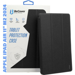 Чохол до планшета BeCover Tri Fold Soft TPU Silicone Apple iPad Air 11" M2/M3 (2024/2025) Black (711405)