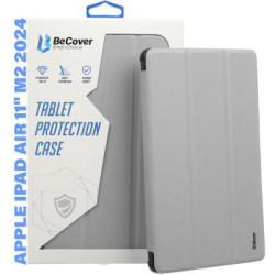 Чохол до планшета BeCover Tri Fold Soft TPU Silicone Apple iPad Air 11" M2/M3 (2024/2025) Gray (711408)