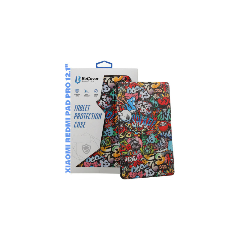Чохол до планшета BeCover Smart Case Xiaomi Redmi Pad Pro 12.1'' Graffiti (711308)