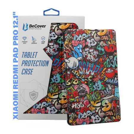 Чохол до планшета BeCover Smart Case Xiaomi Redmi Pad Pro 12.1'' Graffiti (711308)