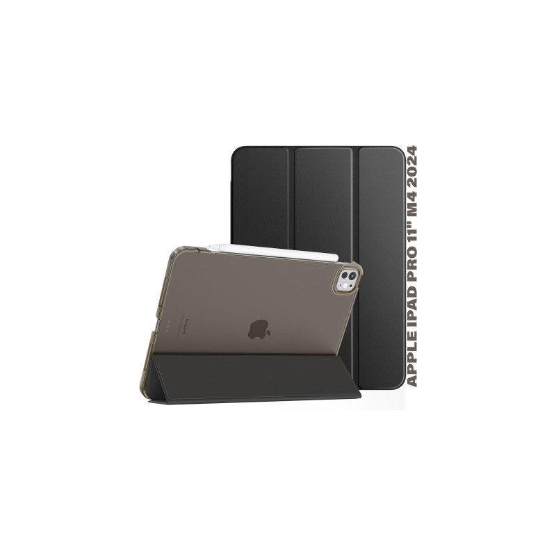 Чохол до планшета BeCover Tri Fold Hard Apple iPad Pro 11" M4 2024 Black (711726)