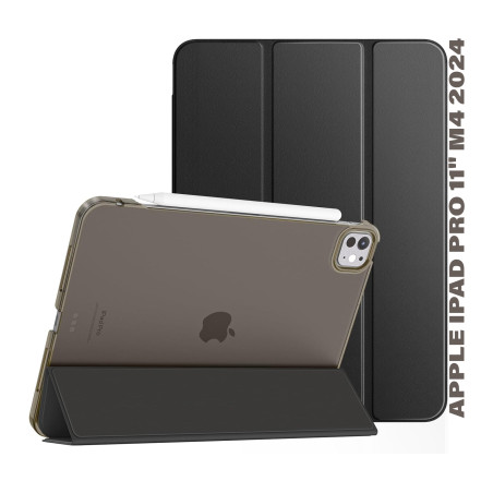 Чохол до планшета BeCover Tri Fold Hard Apple iPad Pro 11" M4 2024 Black (711726)
