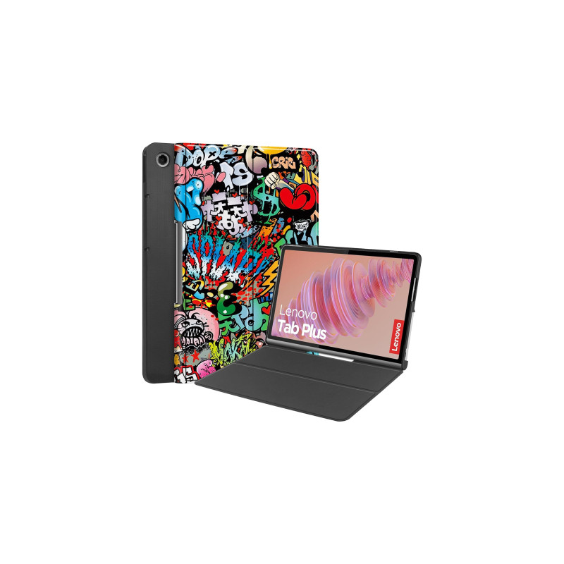 Чохол до планшета BeCover Smart Case Lenovo Tab Plus 11.5" Graffiti (711845)