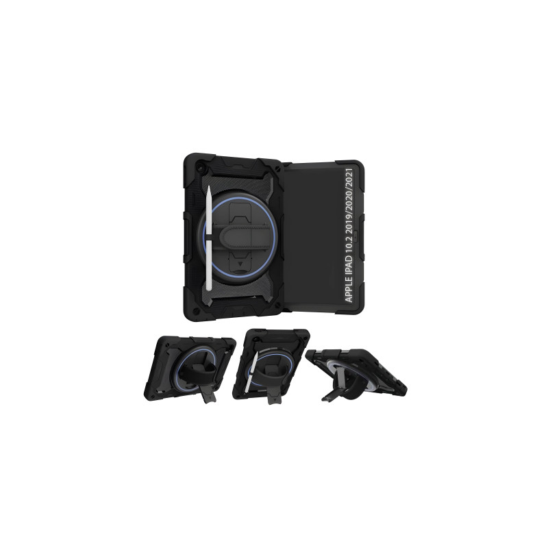 Чохол до планшета BeCover Horizontal handle Apple iPad 10.2 2019/2020/2021 Black (712150)