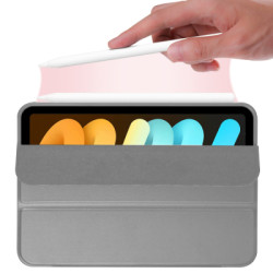 Чохол до планшета BeCover Tri Fold Hard TPU Apple iPad Mini 7 2024 Gray (712446)