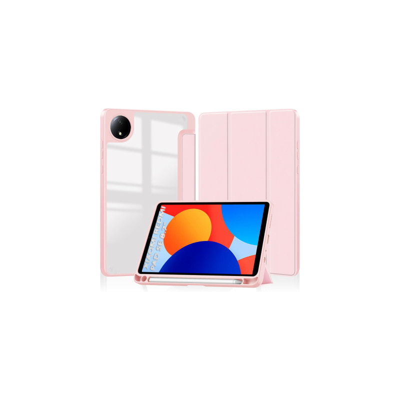 Чохол до планшета BeCover Soft Edge TPU Xiaomi Redmi Pad SE 8.7" Pink (712570)