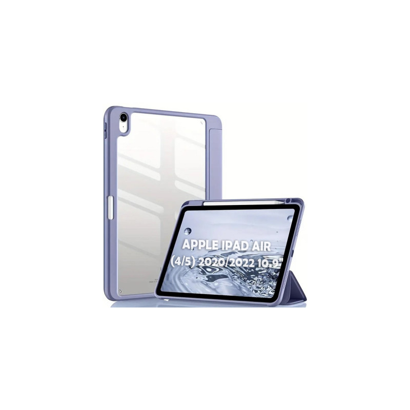 Чохол до планшета BeCover Soft Edge TPU Apple Pencil Apple iPad Air (4/5) 2020/2022 10.9" Purple (711701)