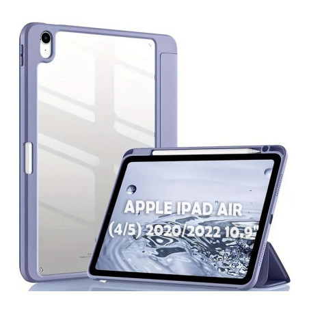 Чохол до планшета BeCover Soft Edge TPU Apple Pencil Apple iPad Air (4/5) 2020/2022 10.9" Purple (711701)