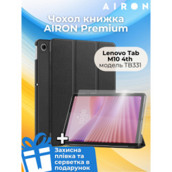 Чохол до планшета AirOn Premium Lenovo Tab M10 4th Gen 2025 TB-311FU / TB-311XU + film Black (4822352781170)