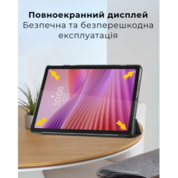Чохол до планшета AirOn Premium Lenovo Tab M10 4th Gen 2025 TB-311FU / TB-311XU + film Black (4822352781170)