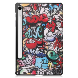 Чохол до планшета BeCover Smart Case Samsung Galaxy Tab S10 FE (SM-X520/SM-X526) 10.9" Graffiti (713285)
