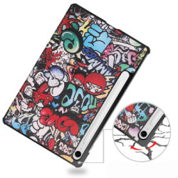 Чохол до планшета BeCover Smart Case Samsung Galaxy Tab S10 FE (SM-X520/SM-X526) 10.9" Graffiti (713285)