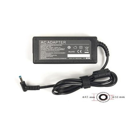 Блок живлення до ноутбуку PowerPlant HP 220V, 19.5V 65W 3.33A (4.5*3.0) (HP65G4530)