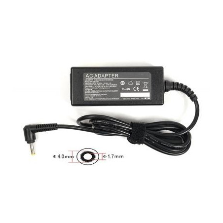 Блок живлення до ноутбуку PowerPlant HP 220V, 19V 40W 2.1A (4.0*1.7) (HP40F4017)